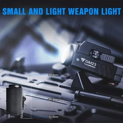Trustfire GM23 linterna táctica para pistola con liberación rápida