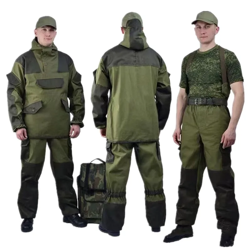 GORKA 4 conjunto de uniforme táctico de montaña Camou, ropa de trabajo para exteriores, Airsoft, Paintball, CS, trajes de entrenamiento - imagen 5