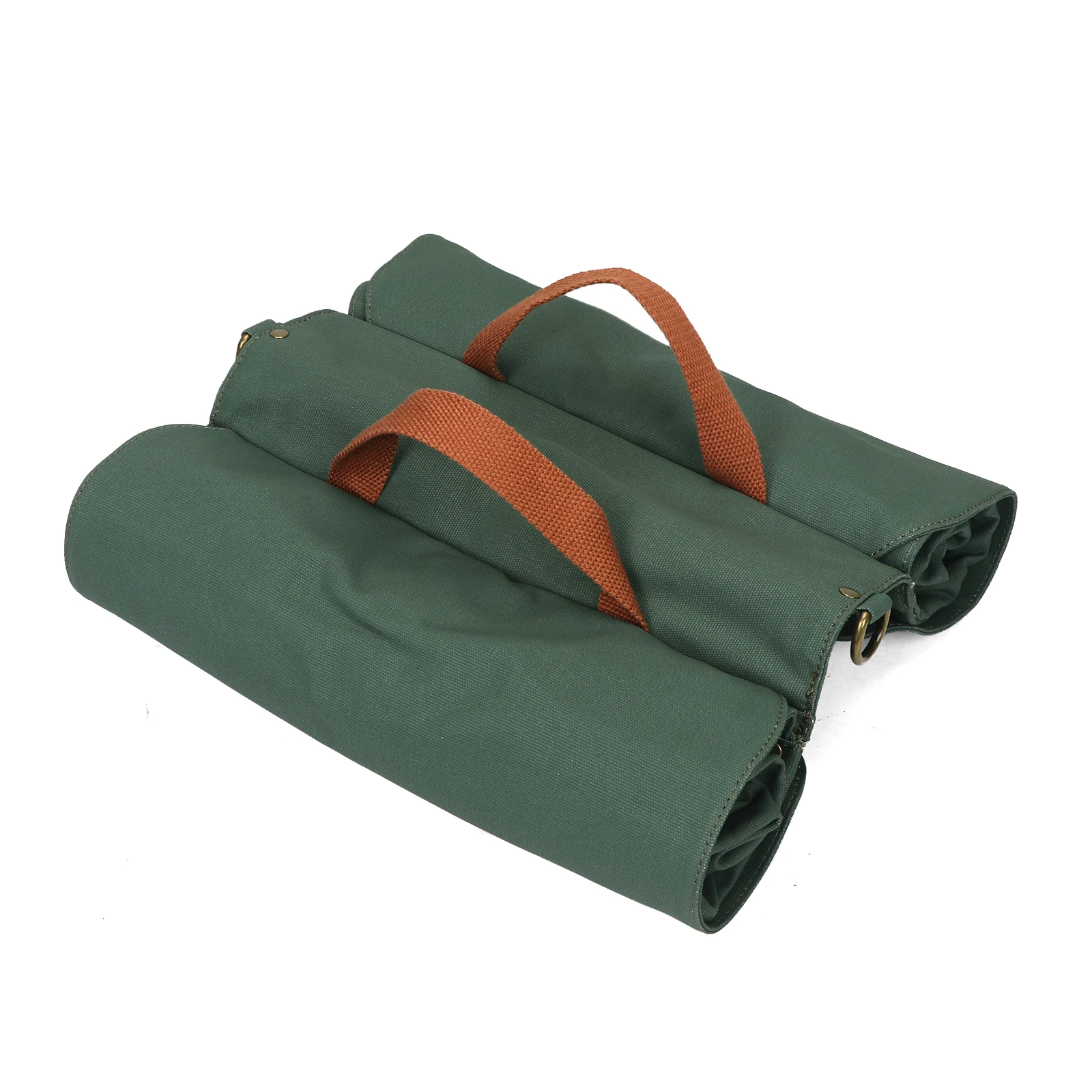 Tourbon-alforjas de bicicleta Vintage para asiento trasero, bolsas de sillín de bicicleta, equipaje de ciclismo, dos almacenamiento, lona de cera repelente al agua de 23L - imagen 5