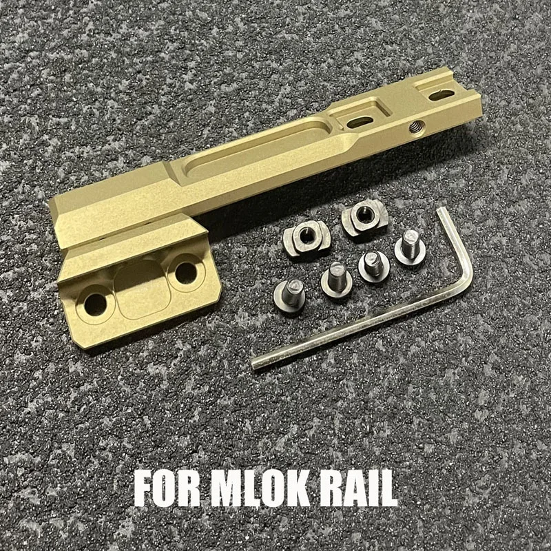 DE-mlok keymod rail