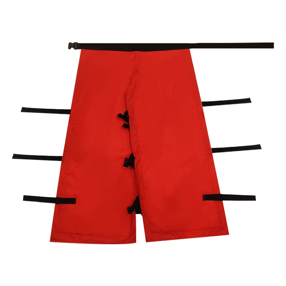 Pantalones de seguridad para motosierra técnica EN340, tela de protección de 8 capas, pantalones para cortar madera, protección anticorte para motosierra, Chaps Forest - imagen 3