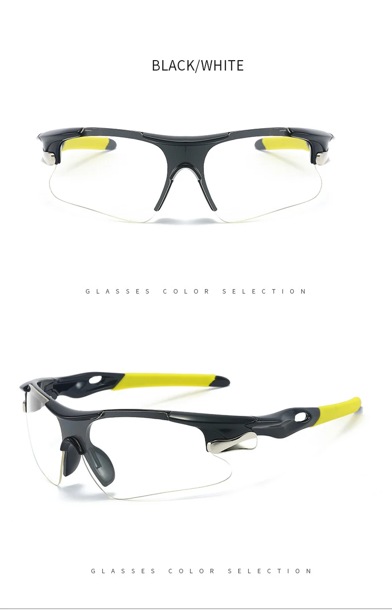 Un par de vasos en blanco y negro con acentos amarillos