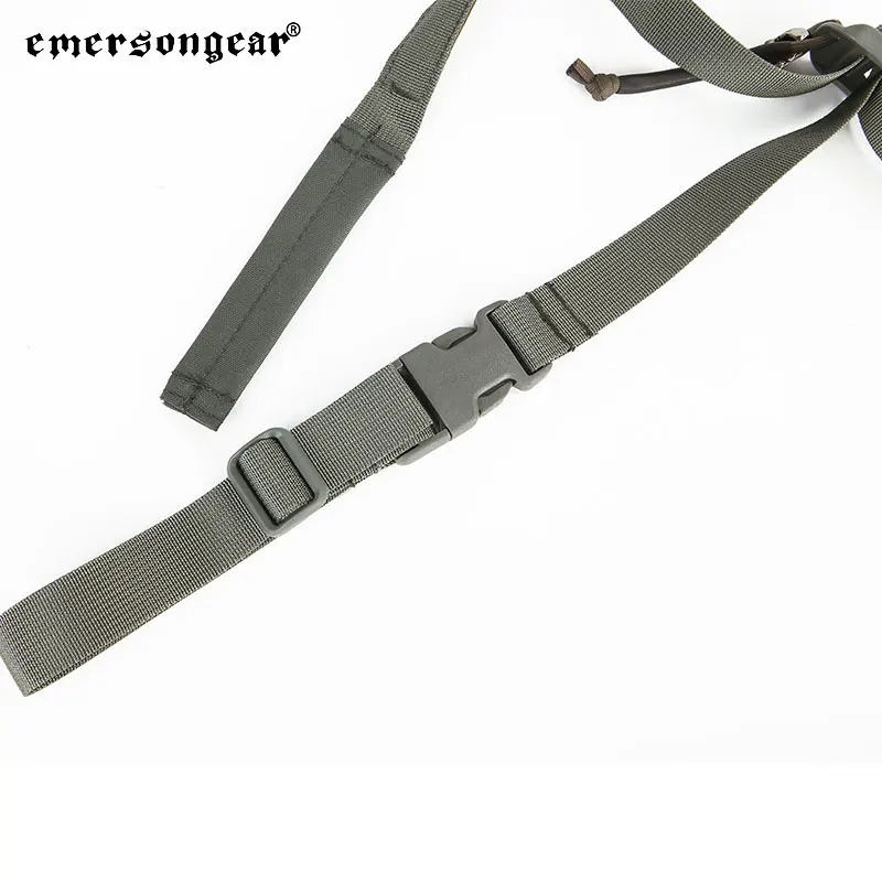 Emersongear táctico 2 puntos Rifle Gun Sling correa de hombro acolchada ajustable rápida Airsoft caza Camping Gear Nylon EM8333 - imagen 4