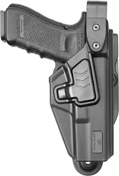 Funda táctica retención Nivel 3 Glock 17/19 – Diestra