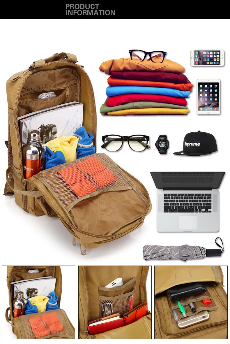 Una mochila con una computadora portátil y otros artículos