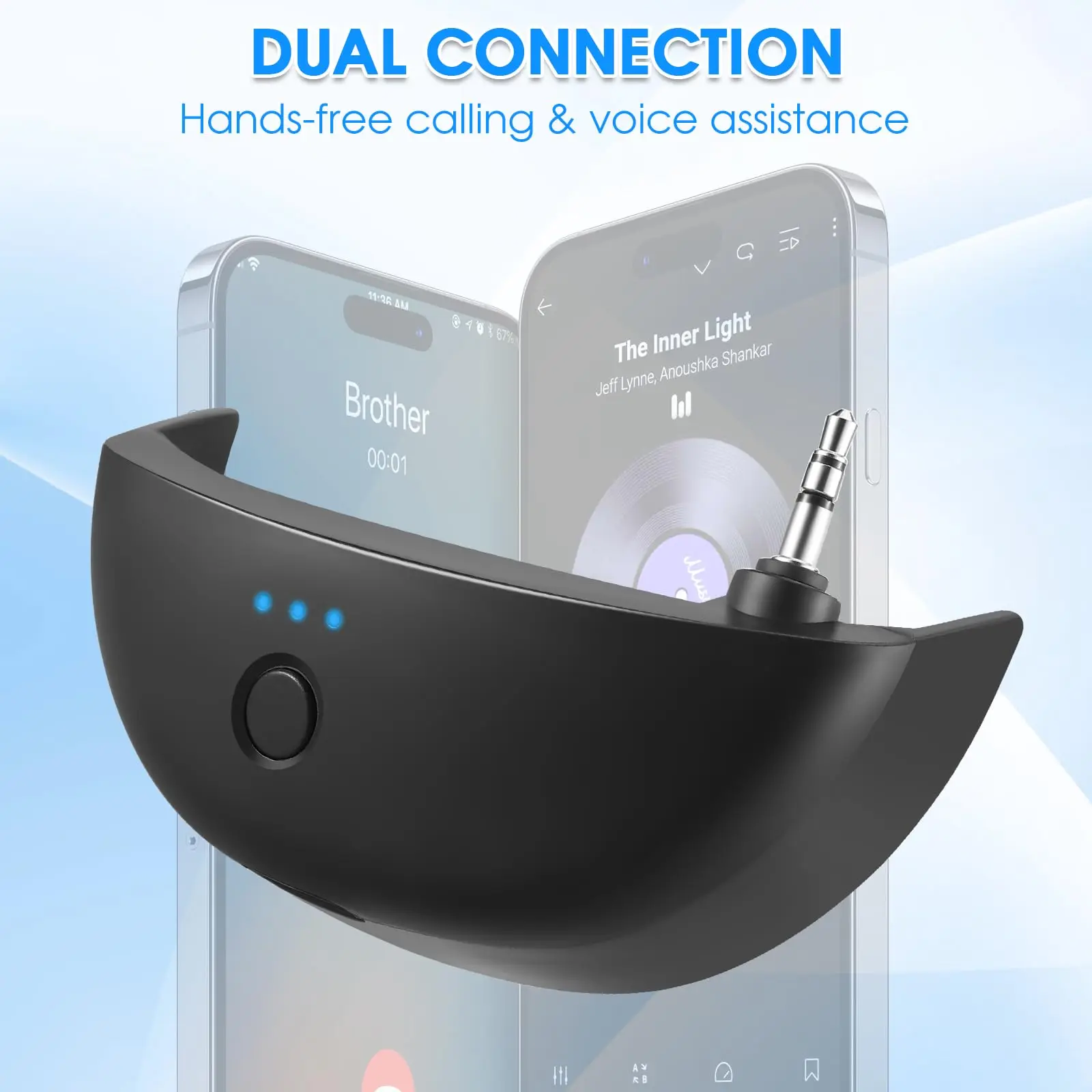Adaptador Bluetooth para auriculares con cable a inalámbricos - imagen 4