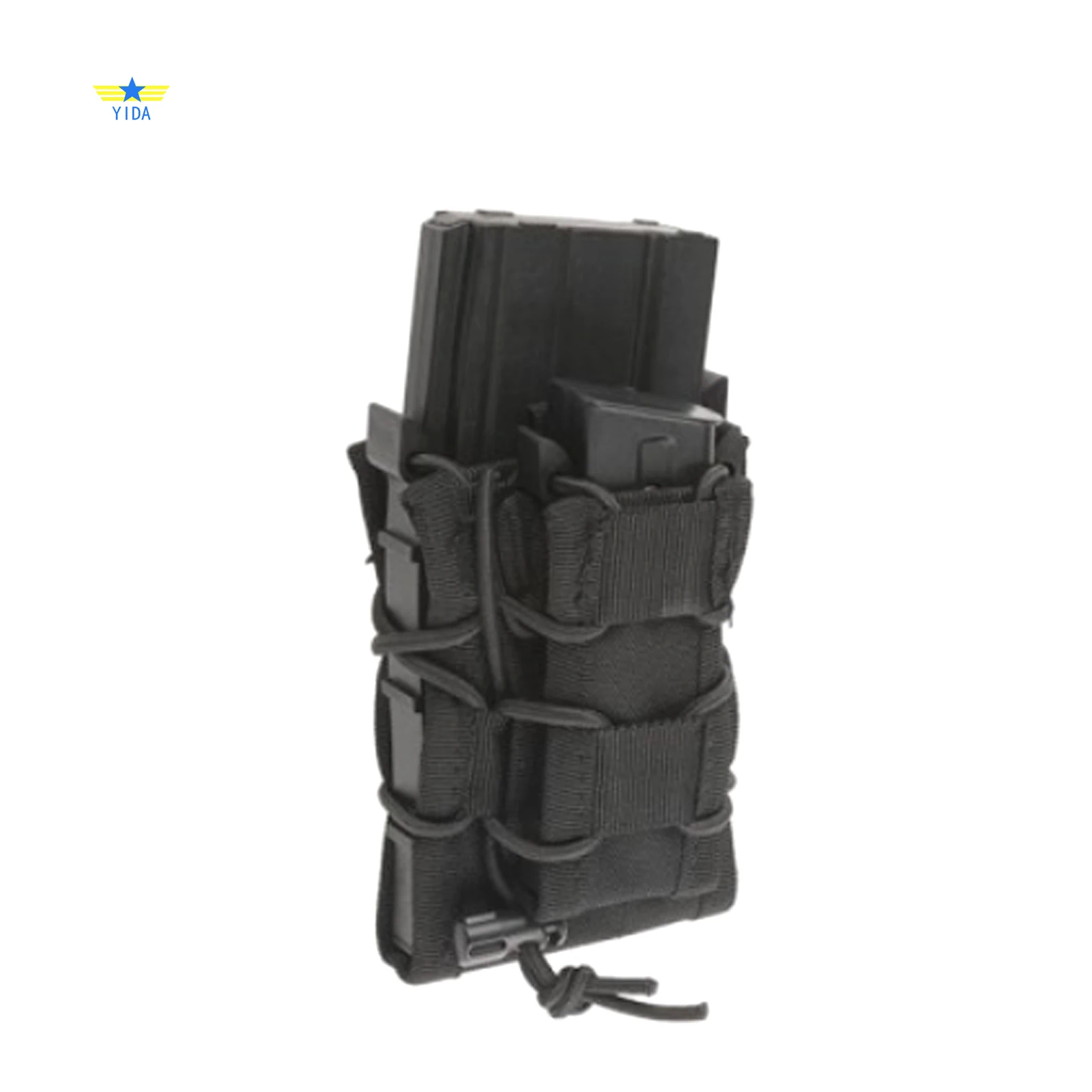 Bolsa táctica doble Mag para caza, juego de guerra, Airsoft Molle, bolsa para revistas, nailon 1000D - imagen 3