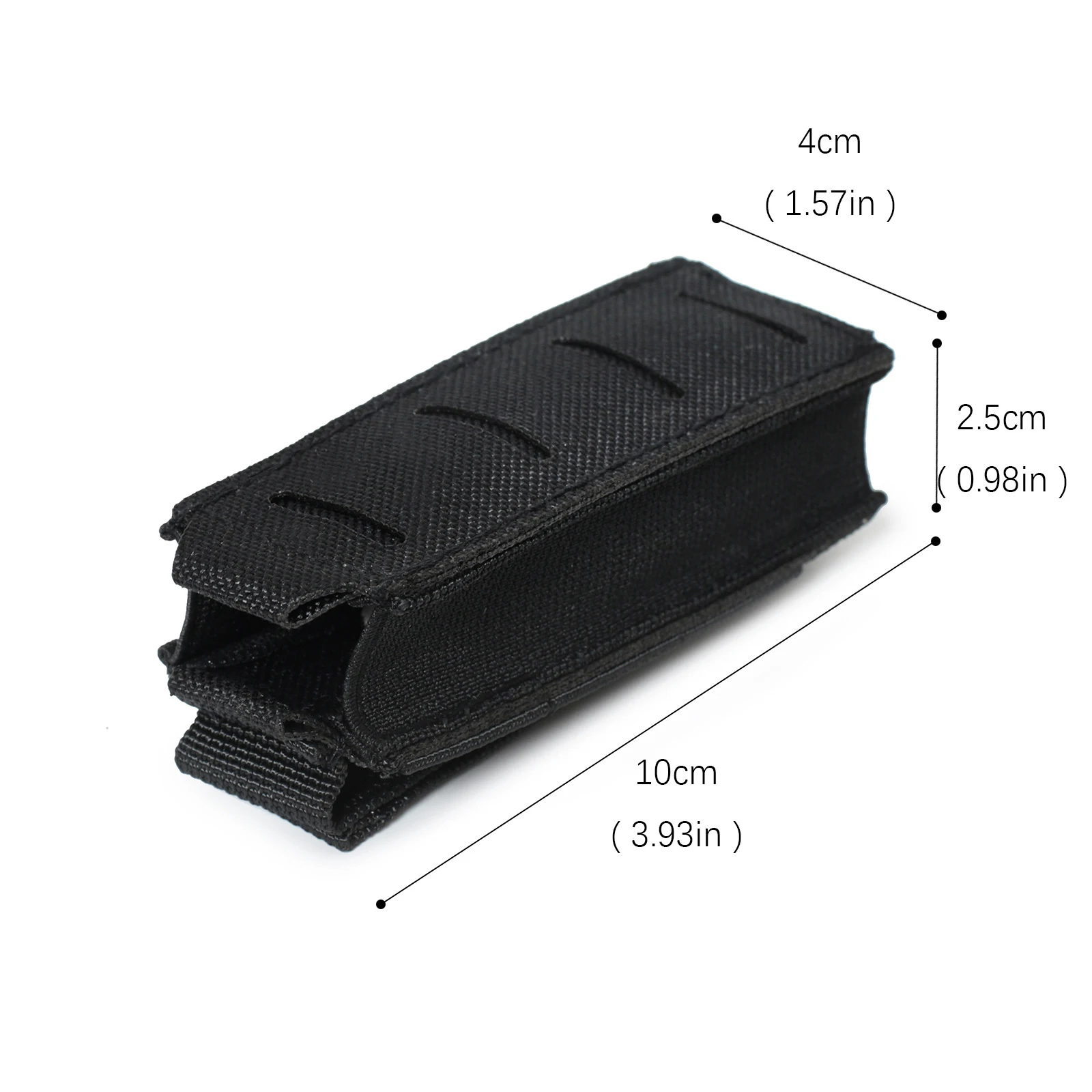 Bolsa táctica para una sola revista, bolsa elástica para pistola Mag, soporte multiherramienta, funda para revista táctica de 9mm de una sola manga - imagen 5