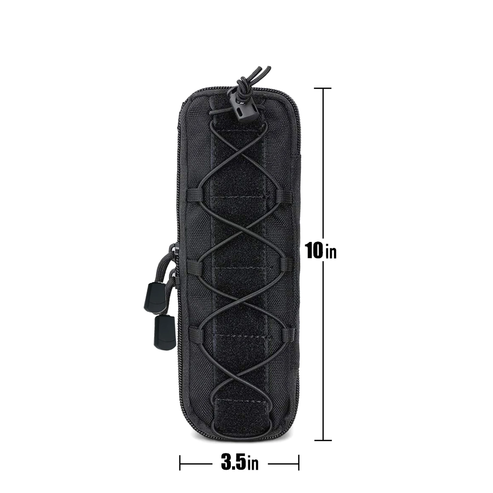 Funda para antorcha Molle, bolsa para herramientas de utilidad, funda, soporte para pistola individual, Clip para cartucho, bolsa de nailon multiherramienta para exteriores - imagen 3