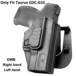 Solo se ajusta al Taurus G2C/G3C, funda PT111, ocultación de paleta de polímero de retención de nivel II, funda para soporte de pistola OB, mano derecha/izquierda