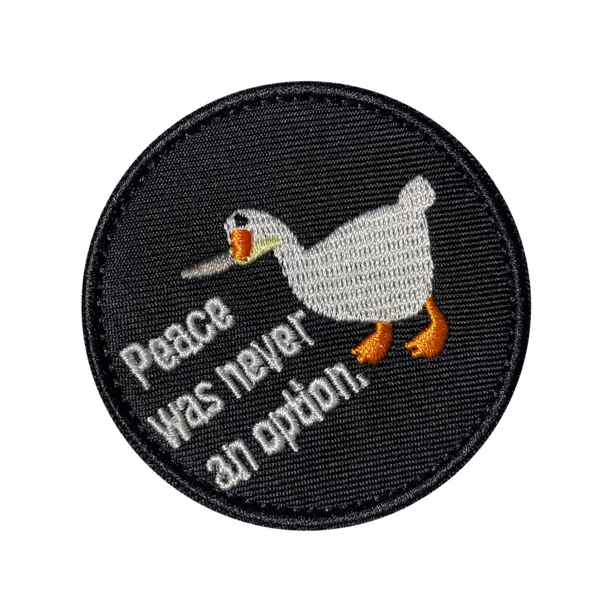 Duck Bite Knife parche bordado táctico – Motivo cuchillo - imagen 4
