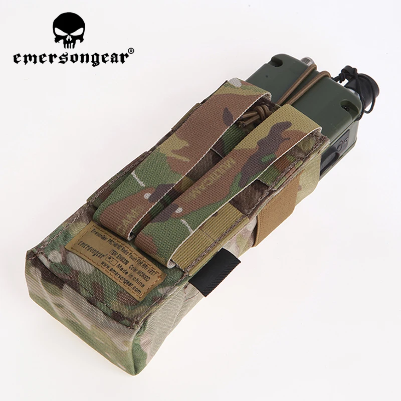 Emersongear táctico PRC 148 152 bolsa de Radio para RRV VEST Universal Walkie Talkie bolsa Mag Panel Molle caza EM8336 - imagen 4