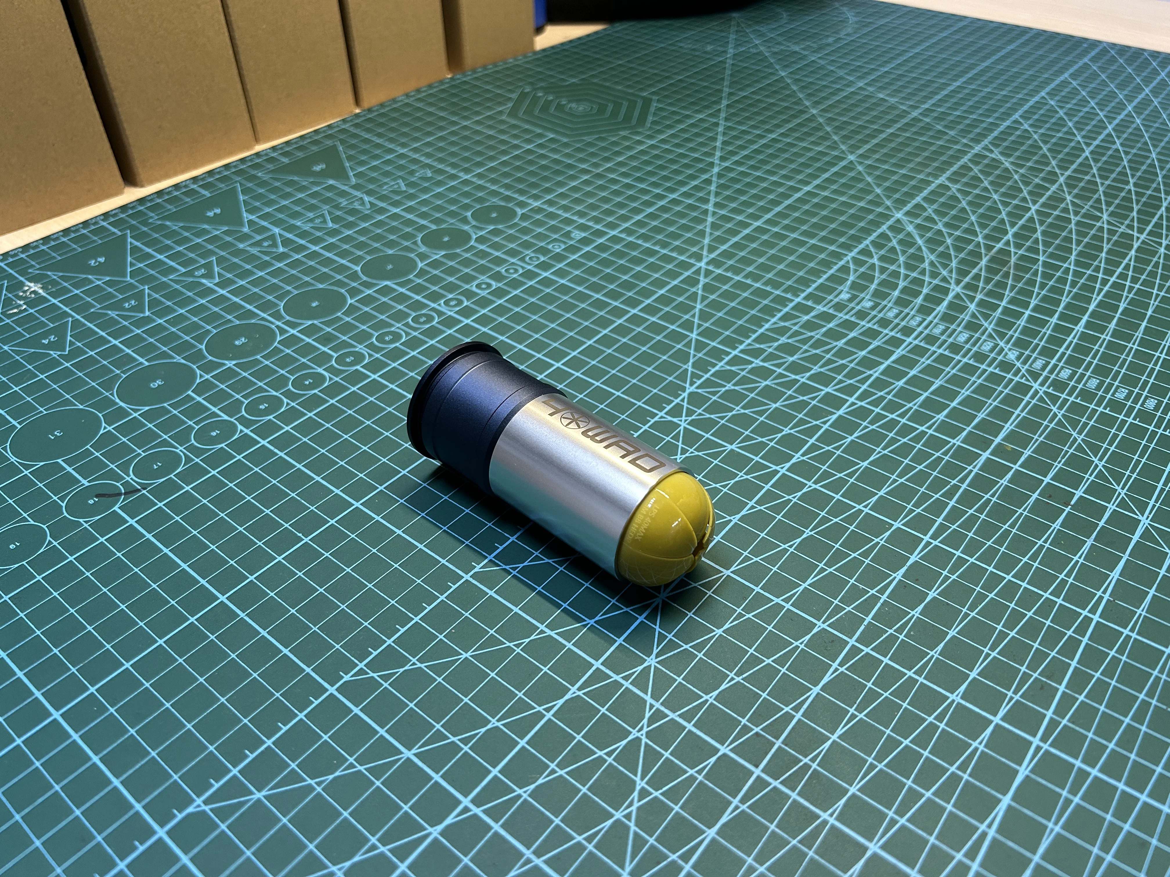 Carcasa de granada a gas 40Max Nerf 40WAD Airsoft Innovations para lanzador de granadas de 40 mm - Juego de guerra de alta velocidad y largo alcance - imagen 2