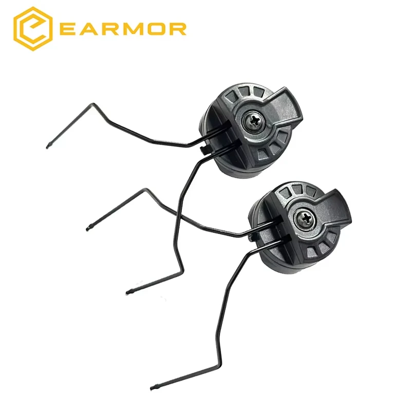 EARMOR-Adaptador de riel para casco de montaje de auriculares táctico, adaptador de auriculares táctico para adaptador de riel de arco, accesorios para casco - imagen 4