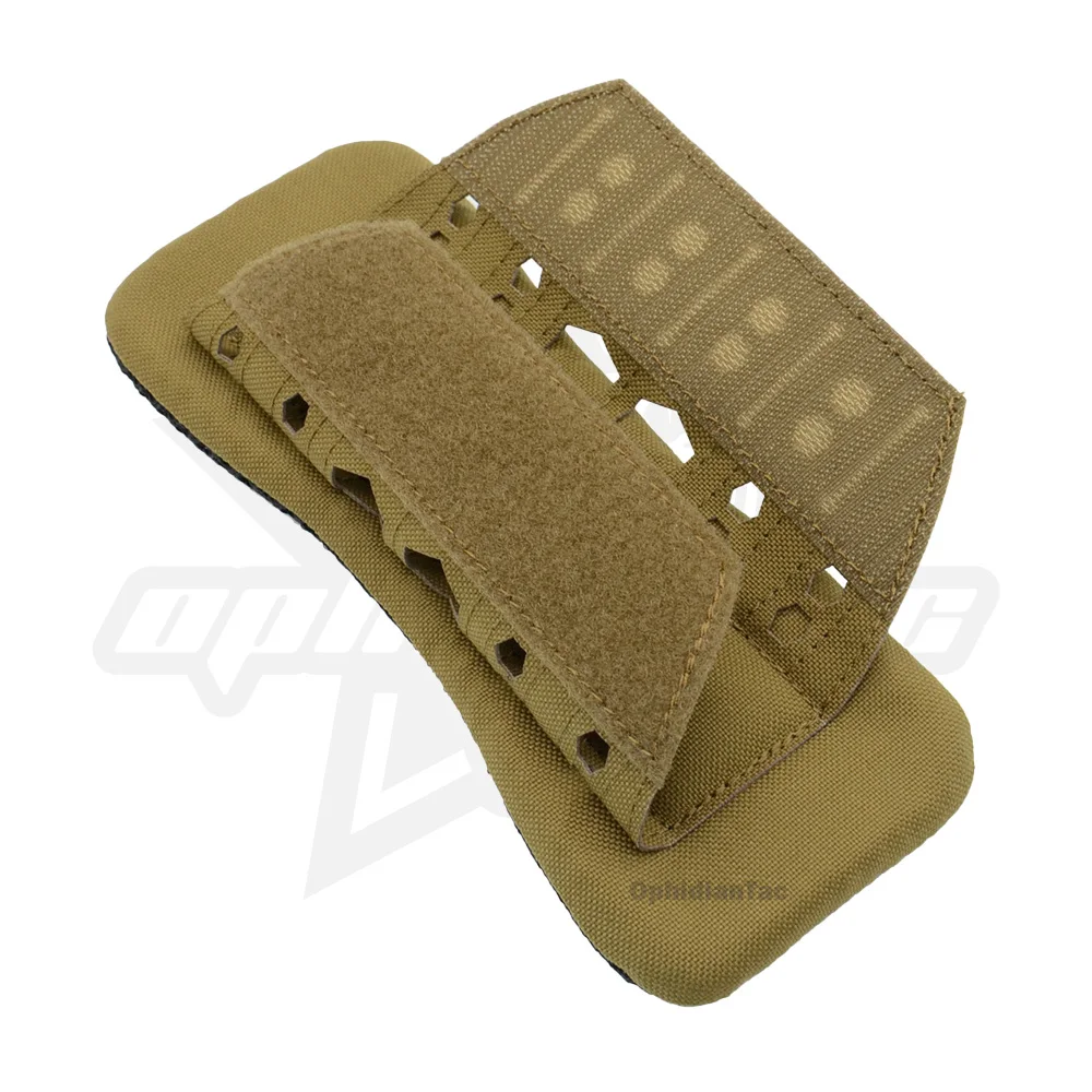 OphidianTac chaleco táctico de corte láser, almohadillas con correa para el hombro, mochila al aire libre, cojín de malla transpirable, almohadilla para el hombro, chaleco de caza - imagen 4