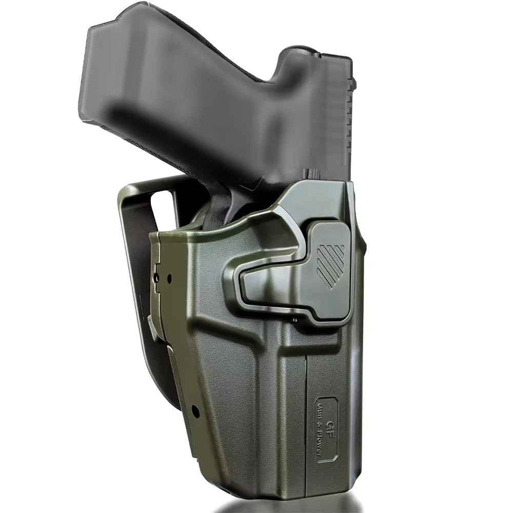 Funda Universal OWB compatible con Beretta/CZ/Glock/EAA /IWI/HK/Ruger/Springfield/Taurus, mano derecha