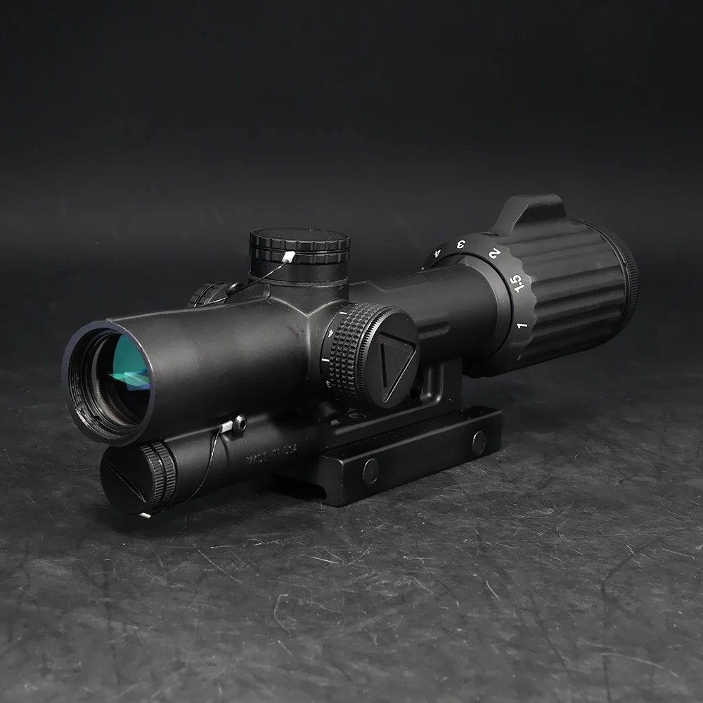 Ajustador de viento y ajustador de elevación con letras 3D, marcas originales de acero Real, V COG táctico 1-6x24 FFP LPVO - imagen 3