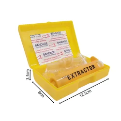 Kit extractor de veneno para picaduras - primeros auxilios outdoor