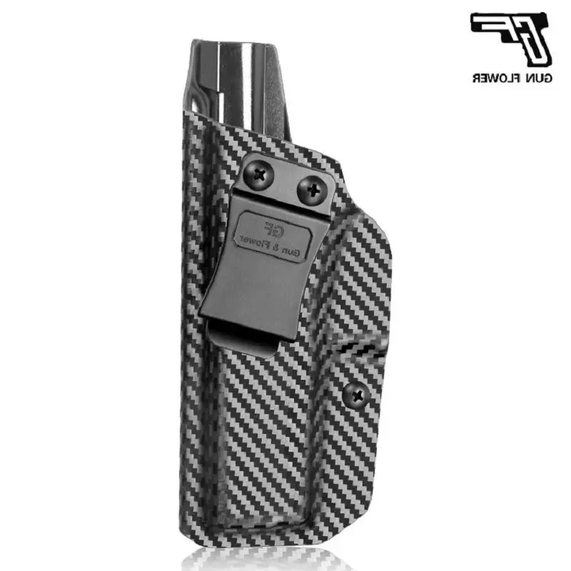 Funda de Gunflower para Glock19, 19x23, 32, 45(Gen 5, 4, 3) /G17/22/31, fundas de pistola de fibra de carbono táctiles IWB con Clip para cinturón - imagen 3