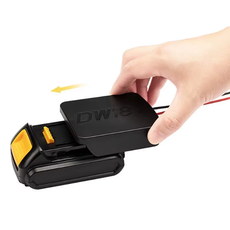 Adaptador de ruedas eléctricas profesionales para Dewalt, adaptador de conector de alimentación de base de batería de 20V y 18V, cables de 14AWG, accesorios de herramientas eléctricas - imagen 3