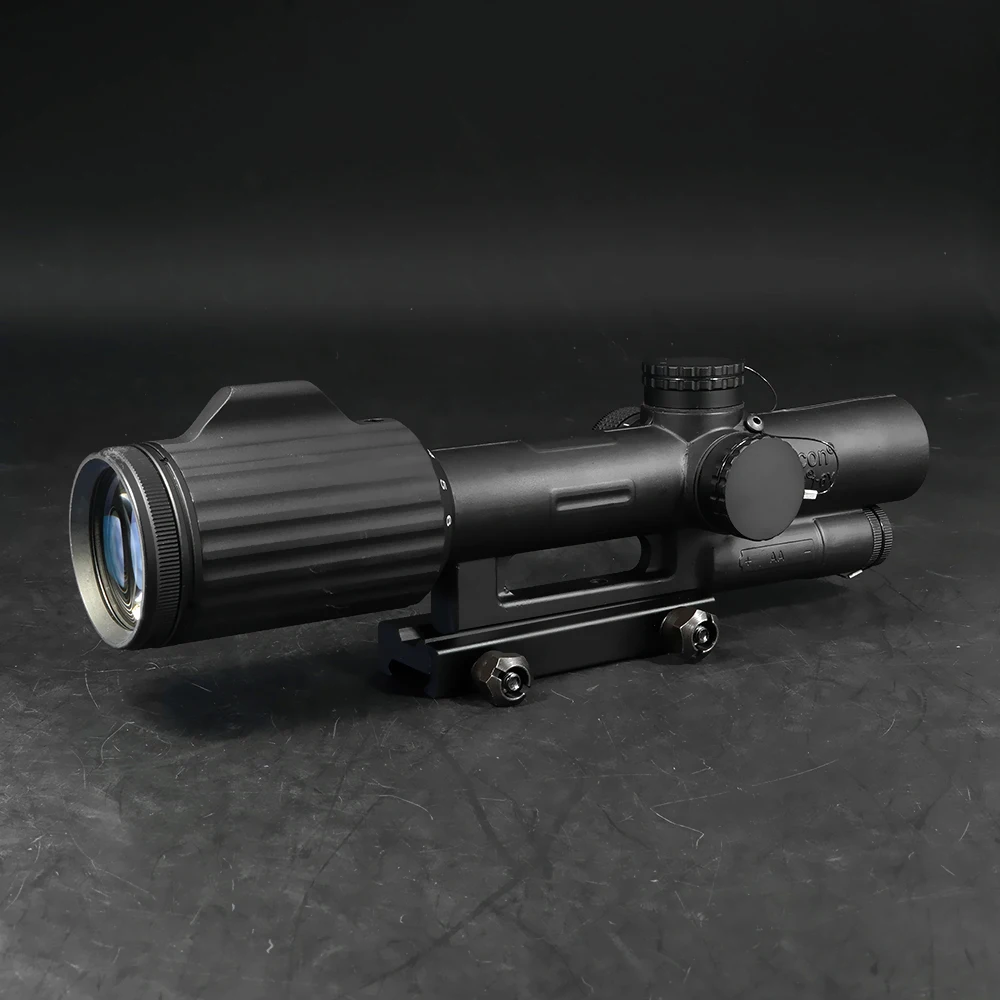 Ajustador de viento y ajustador de elevación con letras 3D, marcas originales de acero Real, V COG táctico 1-6x24 FFP LPVO - imagen 4