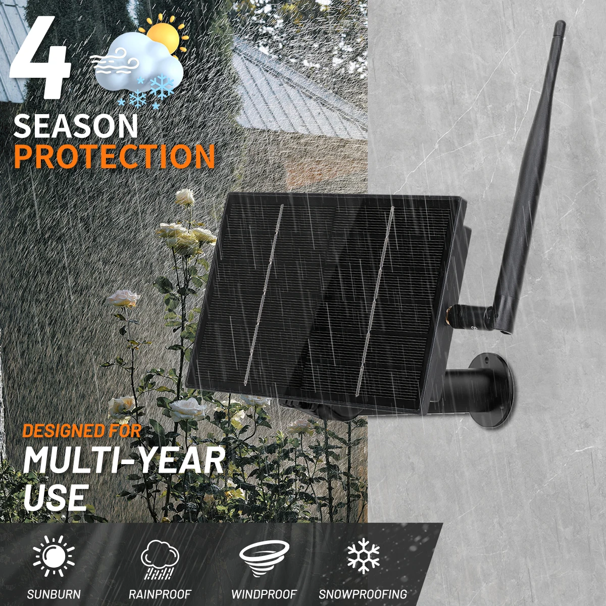 Meshtastic WisBlock inalámbrico RAK de energía Solar para módulo Lora RAK19007 RAK4630 SX1262 compatible con WiFi Bluetooth batería integrada - imagen 5