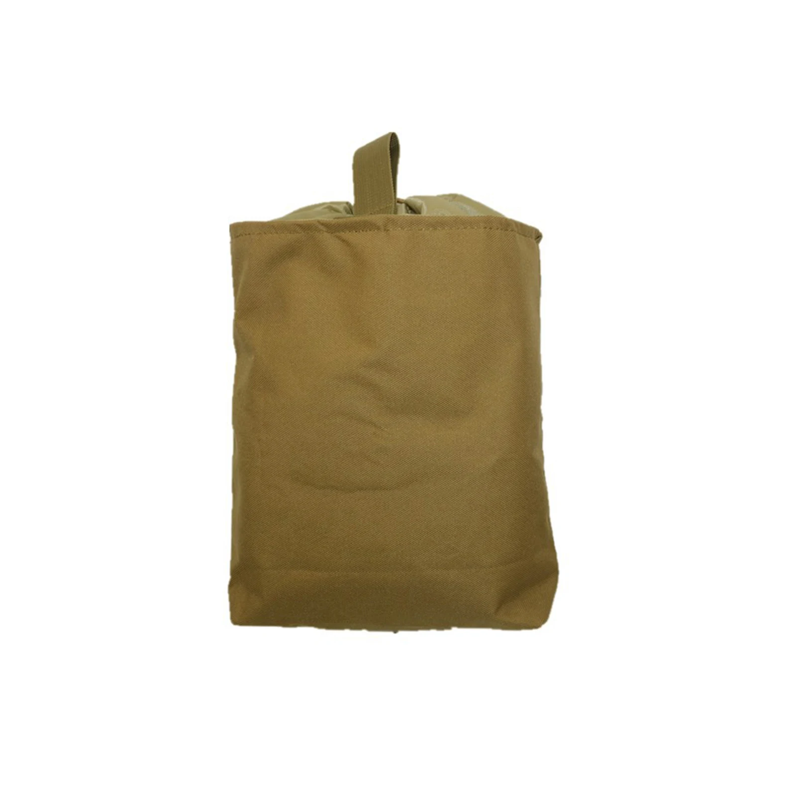 Bolsa de reciclaje de descarga plegable táctica, soporte de bolsa de almacenamiento de transporte con cinturón Molle, Mini bolsa de descarga plegable táctica, bolsa de caída MOLLE - imagen 4