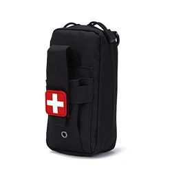 Bolsa de primeros auxilios táctica Molle IFAK vacía para emergencias