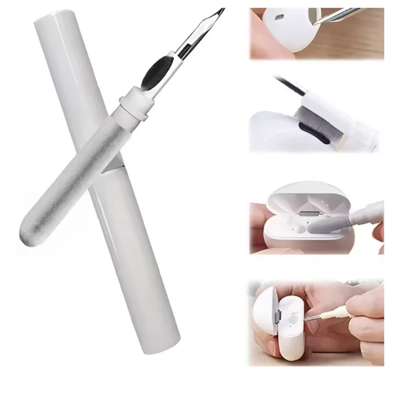 Kit de limpieza de auriculares Bluetooth con cepillo, funda de teléfono, teclado, auriculares, eliminación y limpieza multifuncionales del polvo - imagen 2