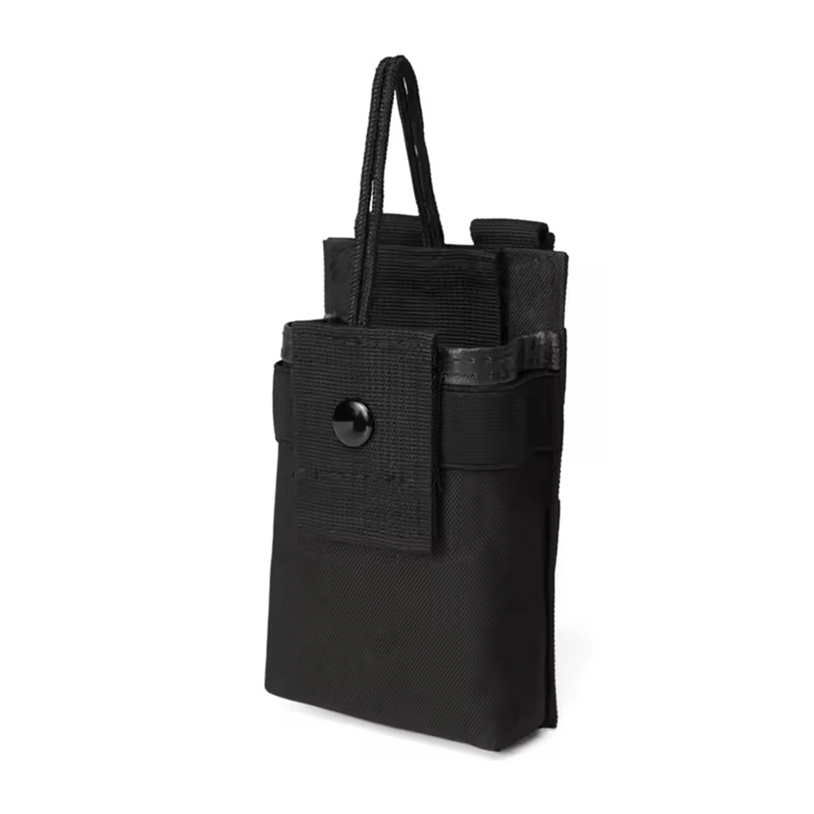 Bolsa táctica ajustable para interfono MOLLE, soporte corto para Radio, funda táctica para Radio, bolsa para intercomunicador de caza - imagen 3