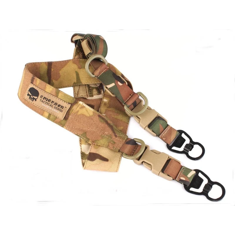 Emersongear L.Q.E una serie de eslingas de dos puntos, eslingas de caza Airsoft con gancho MASH, eslinga para Rifle, eslinga para pistola táctica EM8490 - imagen 4
