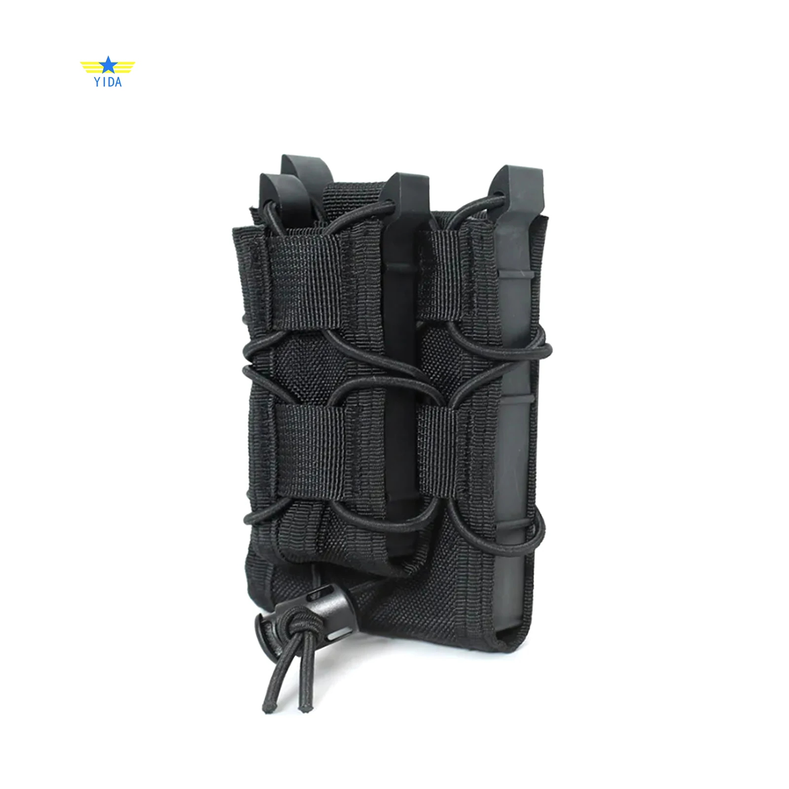 Bolsa táctica doble Mag para caza, juego de guerra, Airsoft Molle, bolsa para revistas, nailon 1000D - imagen 2