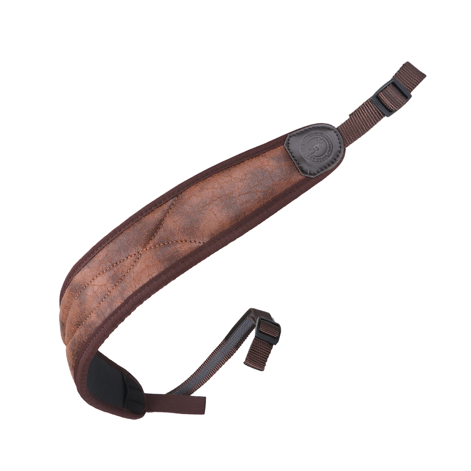 Correa de hombro para Rifle de caza Tourbon, correa acolchada de neopreno de goma, cinturón antideslizante, accesorios de pistola ajustados de 62-97CM - imagen 3