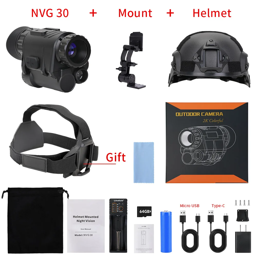 NVG30 Mount Helmet