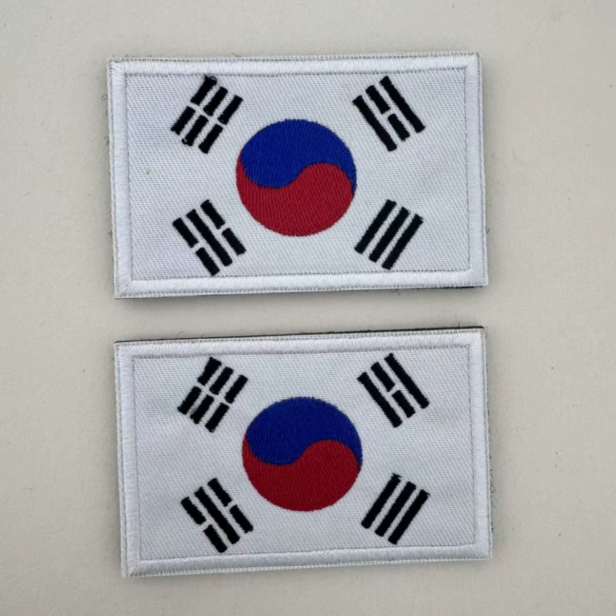 Parche bordado bandera Corea del Sur – Táctico para mochila o ropa - imagen 3