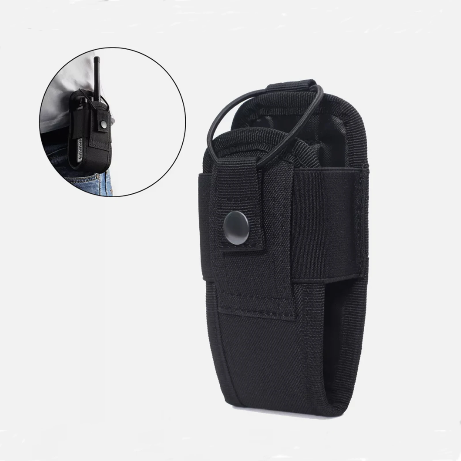 Riñonera para buscapersonas inalámbrico para deportes al aire libre, bolsa portátil para Walkie Talkie, funda para GPS, Kit de soporte para persona deportiva al aire libre - imagen 5