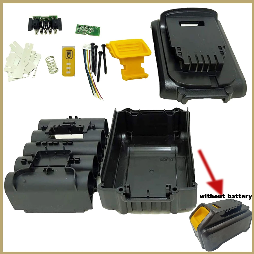 DeWalt DCB200 carcasa batería 18V/20V con PCB protección - imagen 4