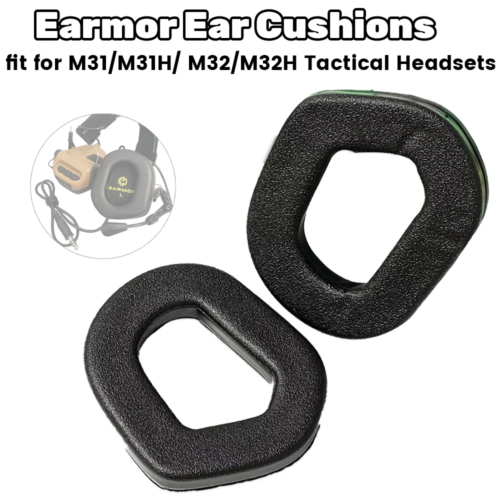 Par de orejeras para auriculares Earmor S03, almohadillas de Gel de silicona para los oídos, accesorios para auriculares aptos para auriculares M31/M32/M31H/M32H - imagen 2