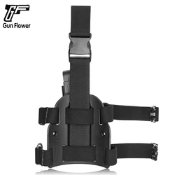Funda OWB Glock 17/19/22/23/31/32 pierna caída retención nivel III