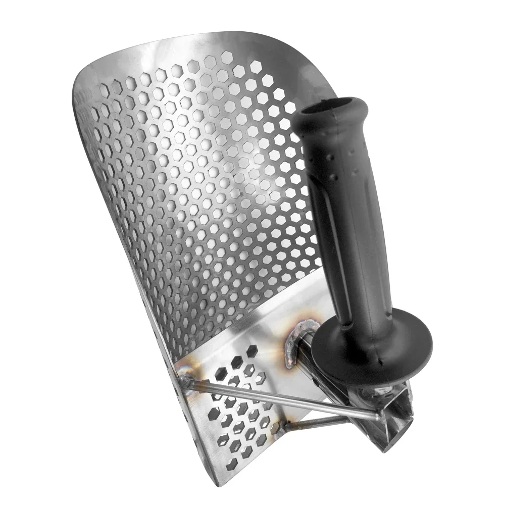 Cuchara de arena para detección de metales, herramienta de detección de metales de acero inoxidable, pala de excavación - imagen 3