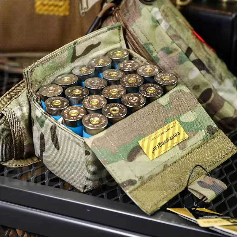 Emersongear-riñonera para escopeta, bolsa táctica Mag, Panel de almacenamiento, bolsa expuesta Molle para Airsoft, caza, senderismo, nailon EM9040