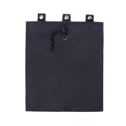 Kit plegable portátil impermeable para deportes al aire libre, bolsa de basura plegable táctica, bolsa de herramientas de utilidad, paquete de revistas de munición con cordón Molle