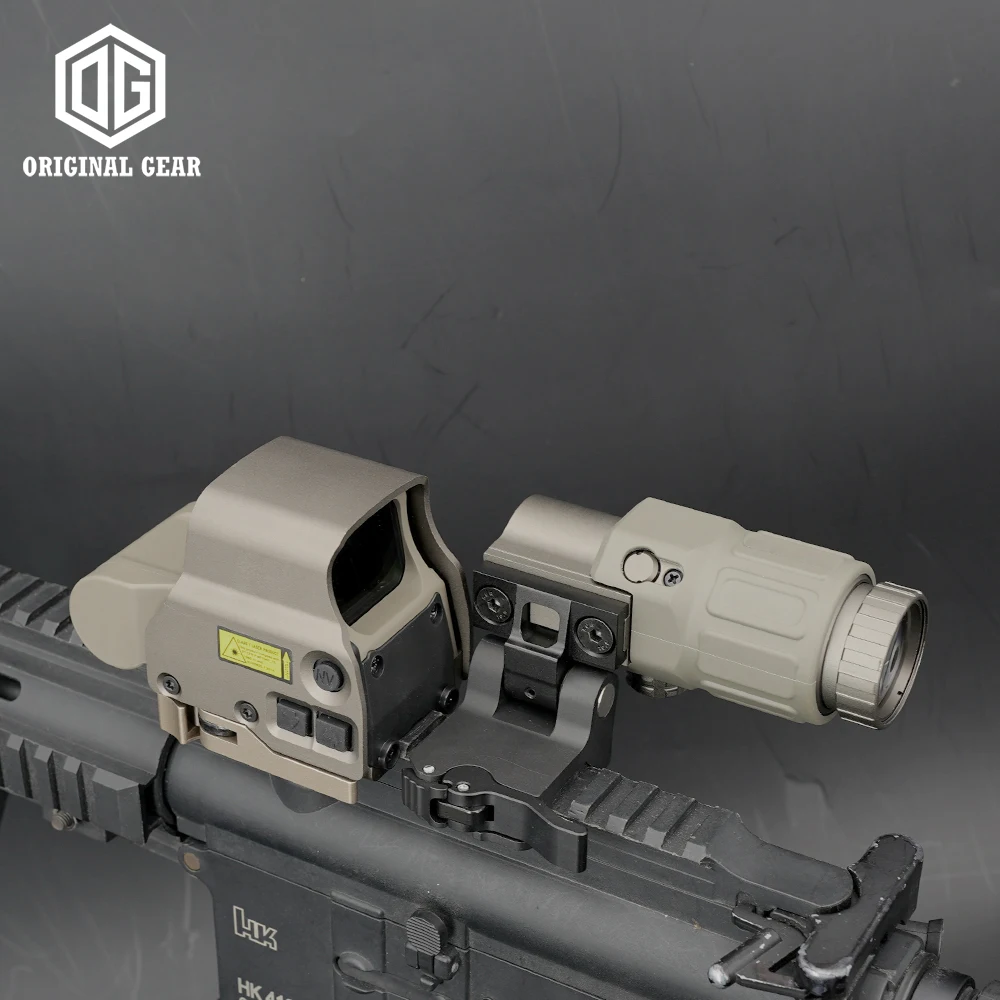 Mira táctica G33 para Airsoft y caza con acabado logotipado premium - imagen 2