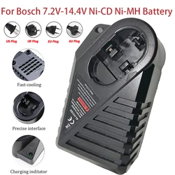 Bosch cargador batería 7.2-14.4V Ni-MH Ni-CD para taladros GSR