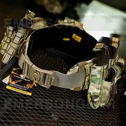 Cinturón Emersongear AVS MOLLE de perfil bajo en nailon táctico