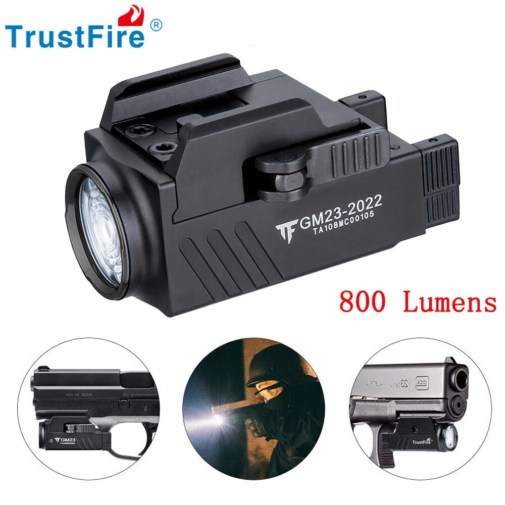 Trustfire GM23 linterna táctica para pistola con liberación rápida - imagen 2