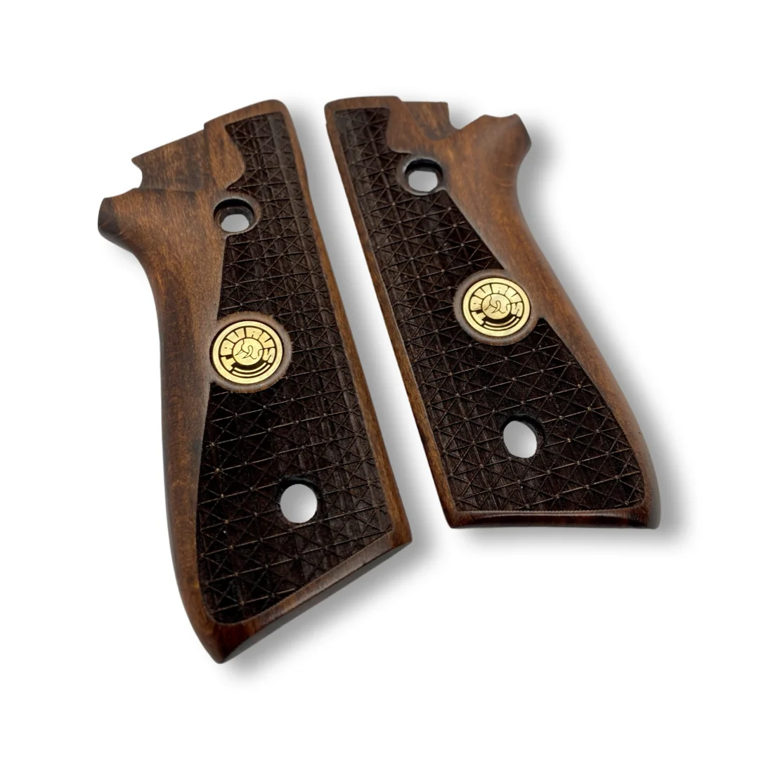 ZIB GRIPS TAURUS PT 92 Grips hecho a mano de madera Grips Ars.05 - imagen 3