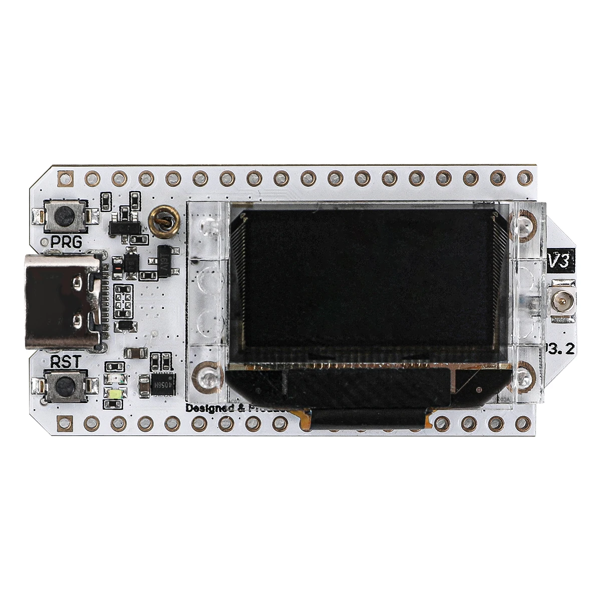 Placa de módulo Heltel ESP32 V3 para nudo Lora meshtástico con Chip SX1262 ESP32 LoRa 32 V3 Bluetooth WiFi IPEX SMA Lora antena