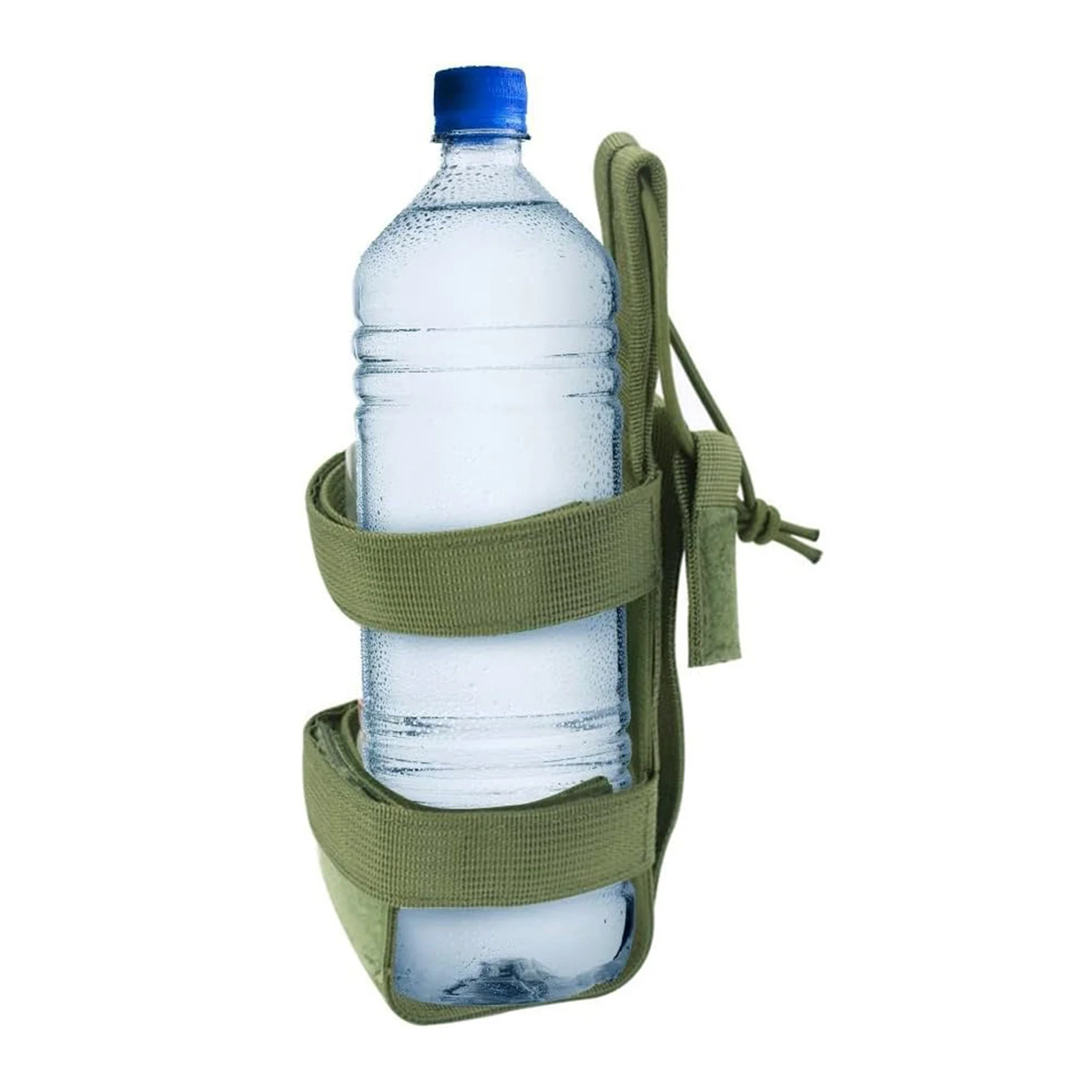 Bolsa portabotellas Molle para mochila, soporte para botella de agua, bolsa Molle, cinturón ajustable, bolsas Molle, bolsa para botella de agua - imagen 3