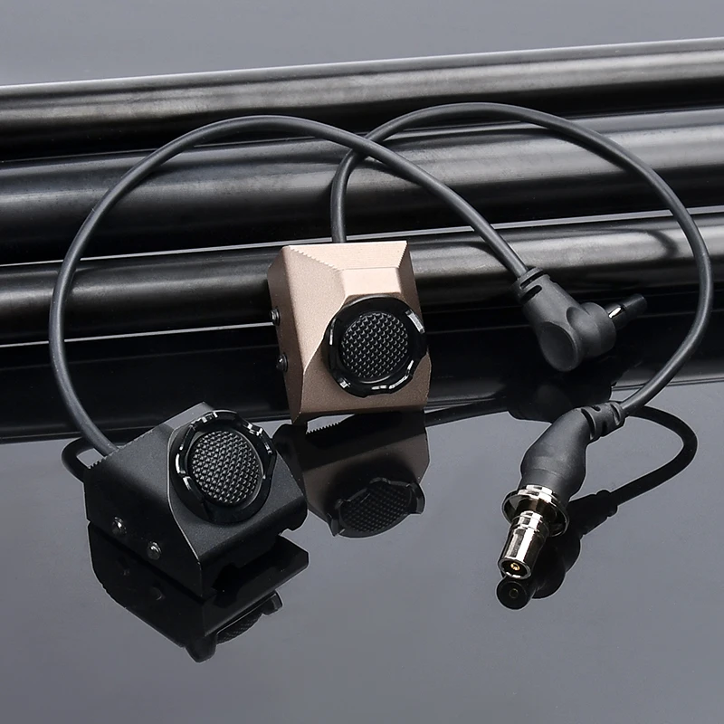 WADSN-botón caliente SF 2,5/3,5 MM, enchufe de grúa, Surefir remoto para interruptor de presión, linterna PEQ15 DBAL láser, riel Picatinny de 20MM - imagen 2